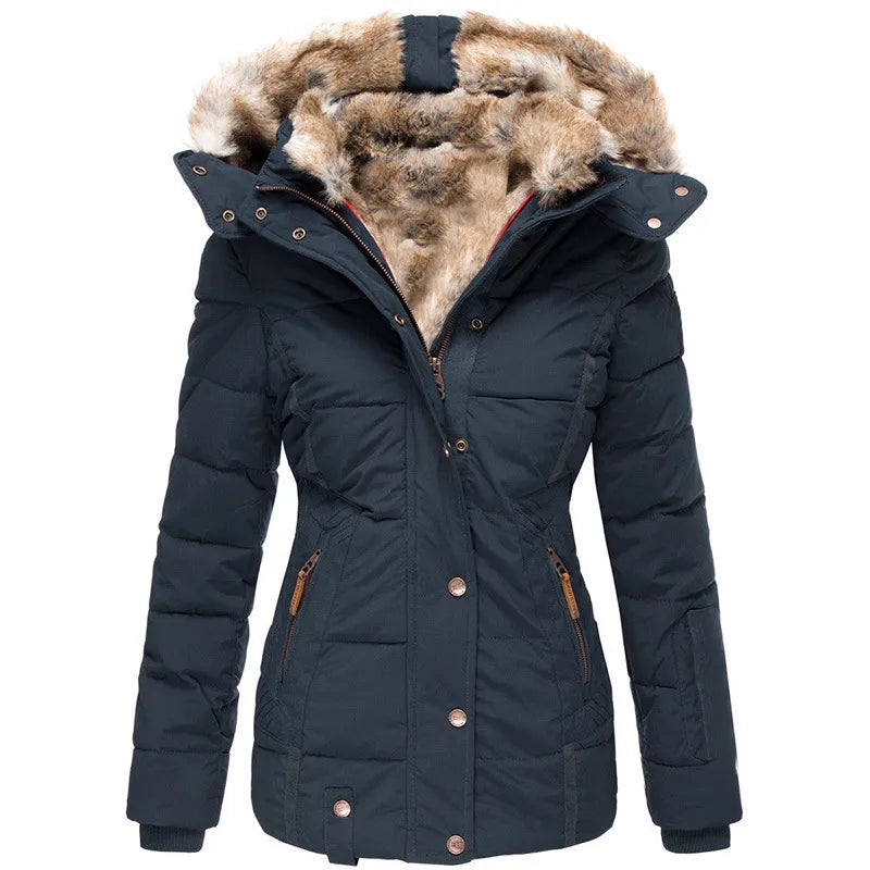 Winterjas Dames Met Warme Vulling En Comfort Pasvorm - Winterjas Dames