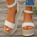 Leren Sandaal Dames Lichtgewicht PU voor Vrouwen 0