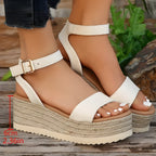 Leren Sandaal Dames Lichtgewicht PU voor Vrouwen 1