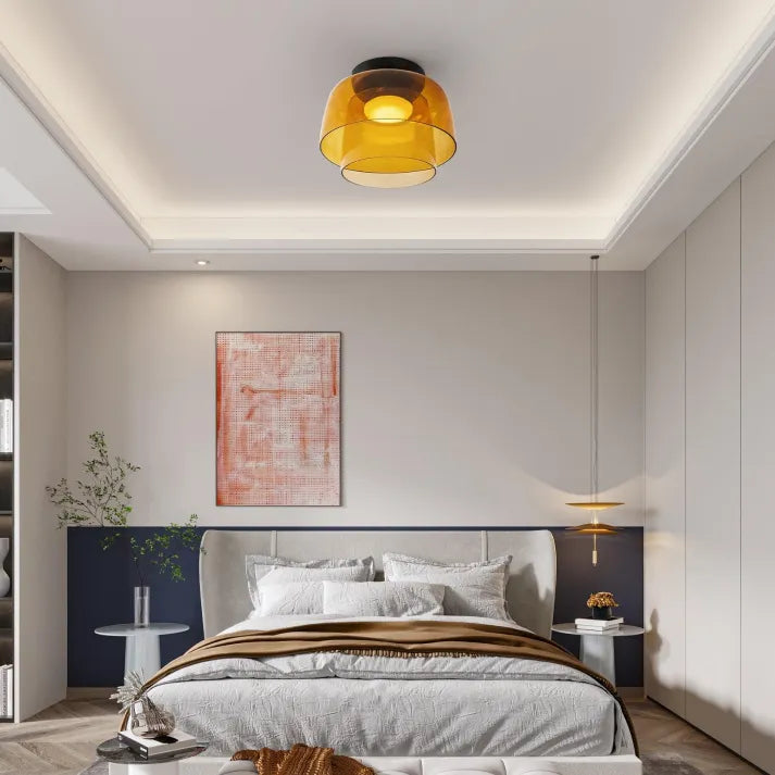GlassLuxe – Middeleeuwse plafondlamp