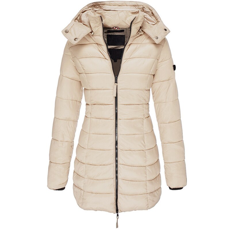 Lichtgewicht Dames Donsjack met Capuchon voor Herfst en Winter 3
