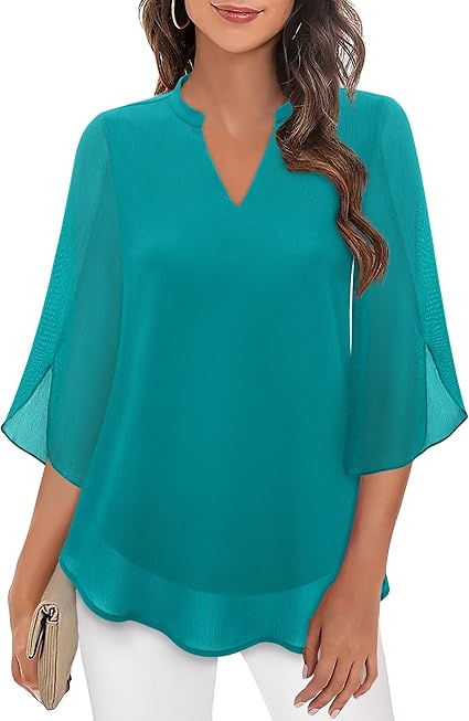 Luchtige, stijlvolle blouse voor dames | Lichtgewicht 2