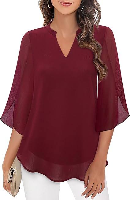 Luchtige, stijlvolle blouse voor dames | Lichtgewicht 9
