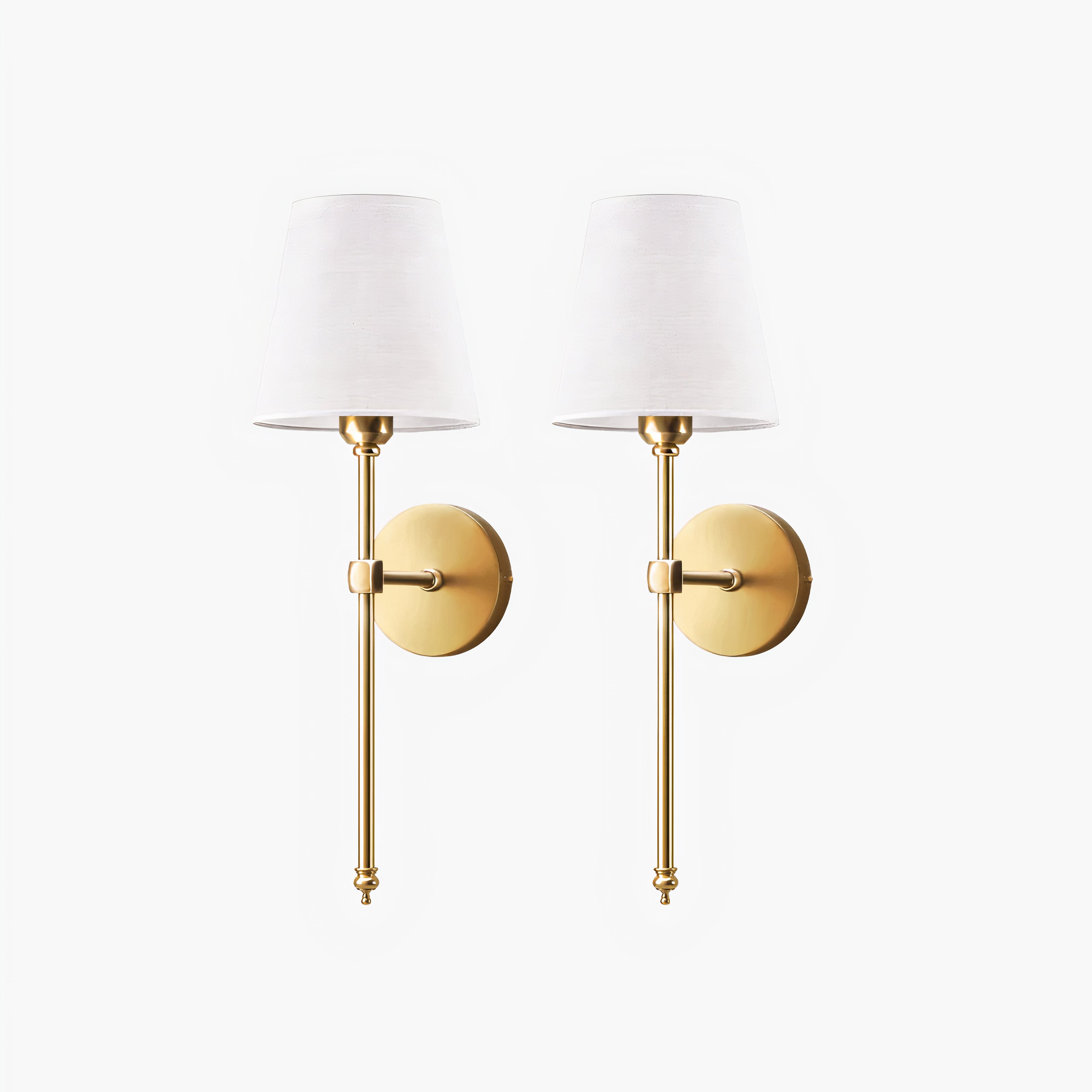 LumiTwins I Draadloze LED Wandlamp Set met Afstandsbediening