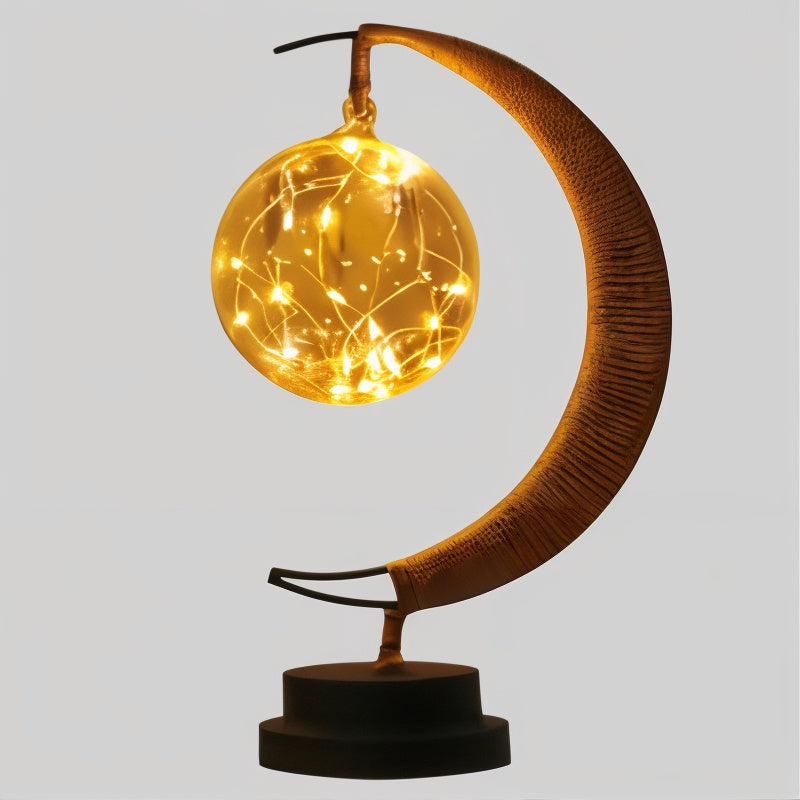 LunaSphere - LED-Maanlamp voor een Betoverende Gloed