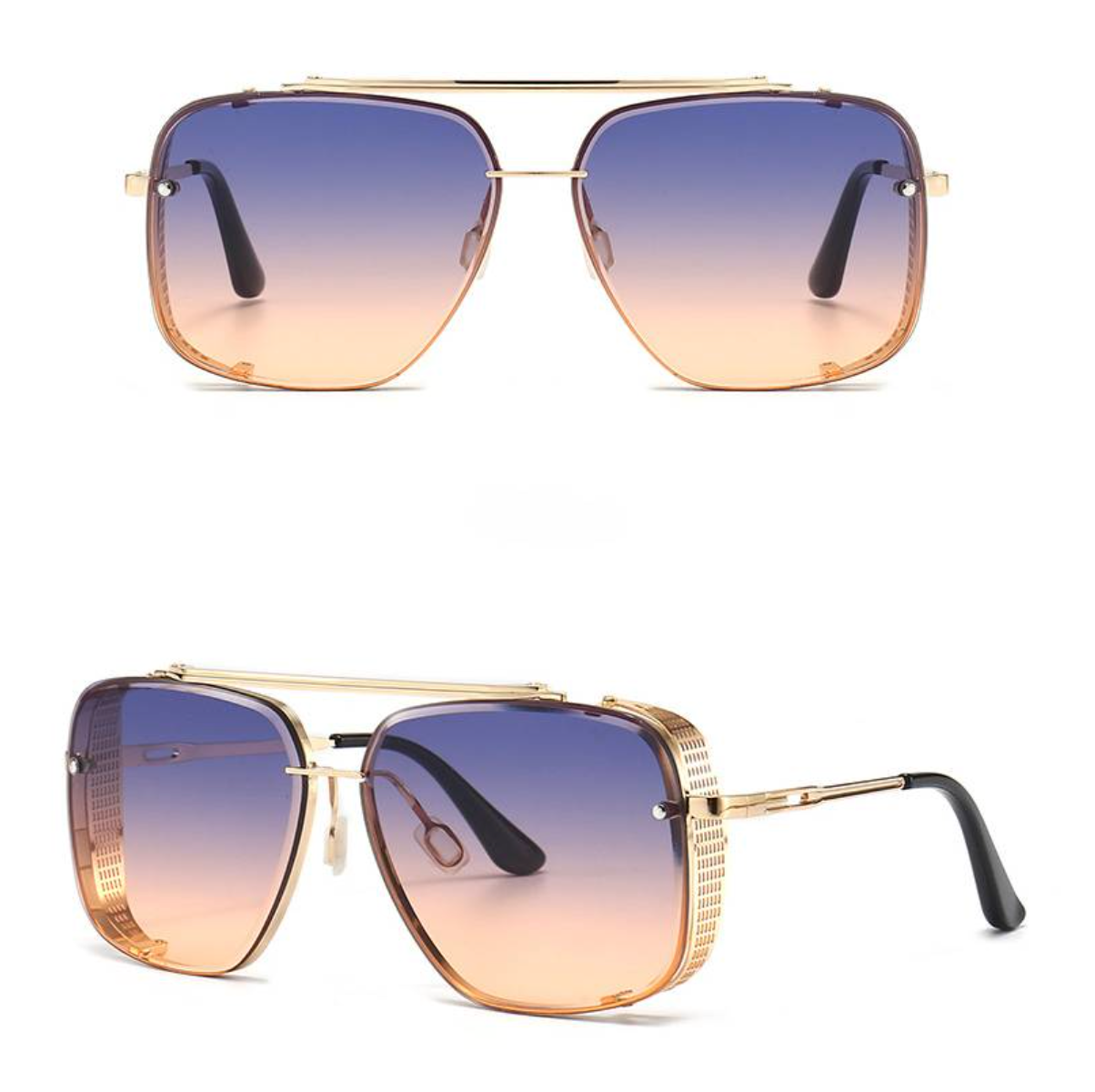 Luxe Zonnebril met UV400 Bescherming voor Unisex Stijl 7