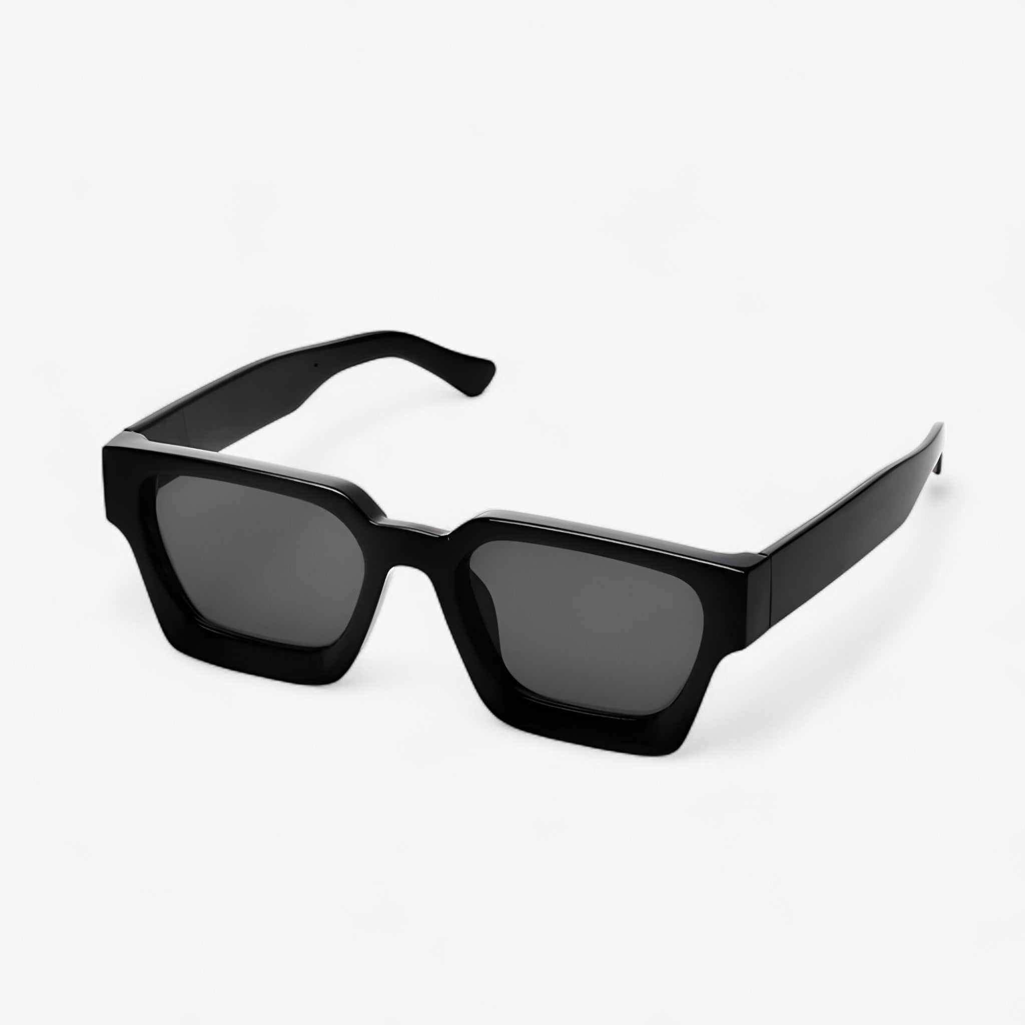 Luxe Zwarte Zonnebril UV400 Bescherming Unisex Lichtgewicht 7