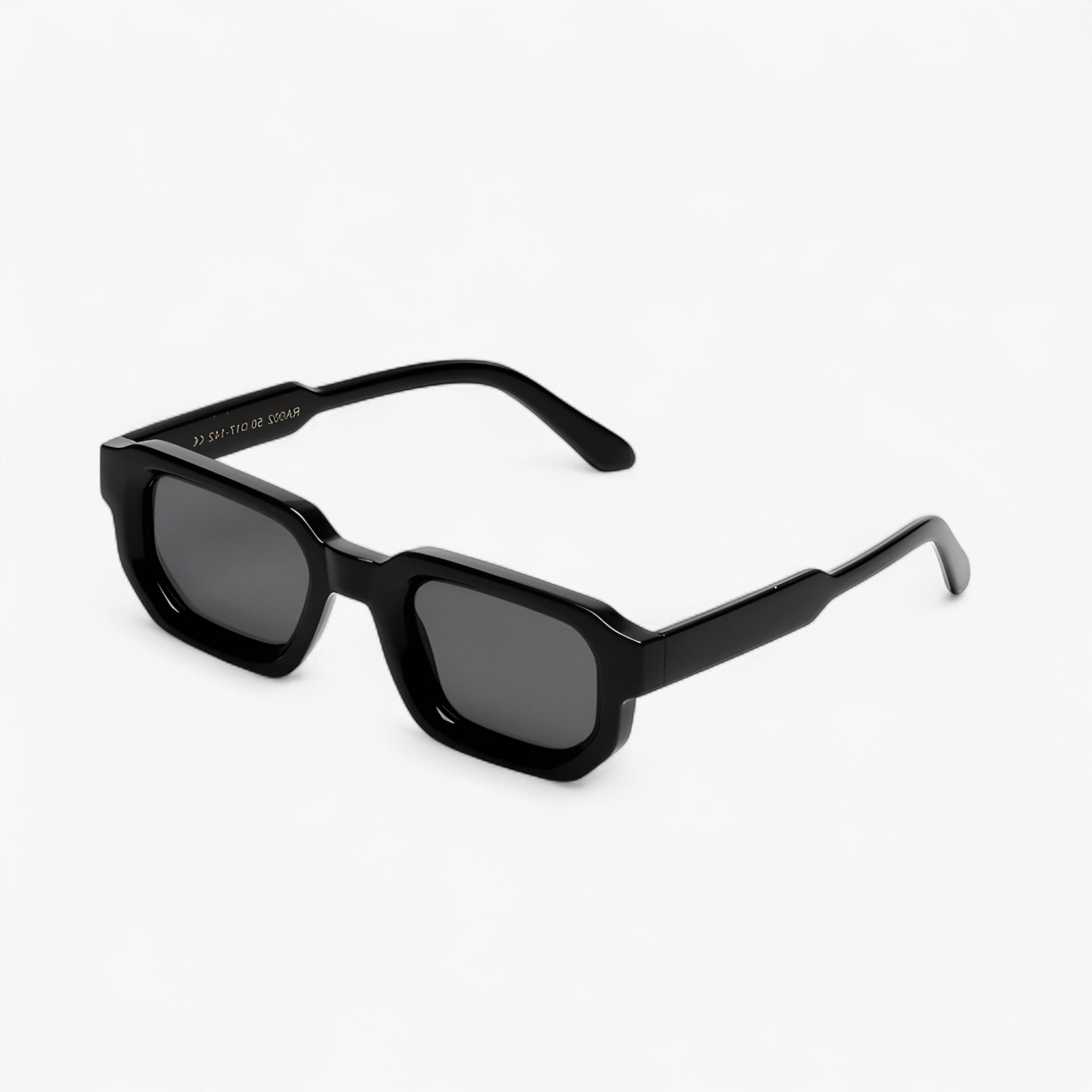 Luxe Zwarte Zonnebril UV400 Bescherming Unisex Lichtgewicht 8