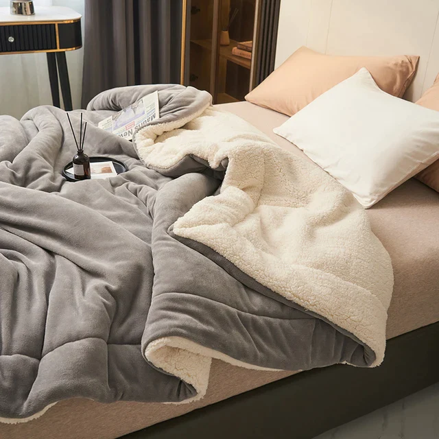 Luxueuze Flanellen Fleece Deken - Pluche, Warm en Machinewasbaar Fluffy Plaid in Meerdere Maten
