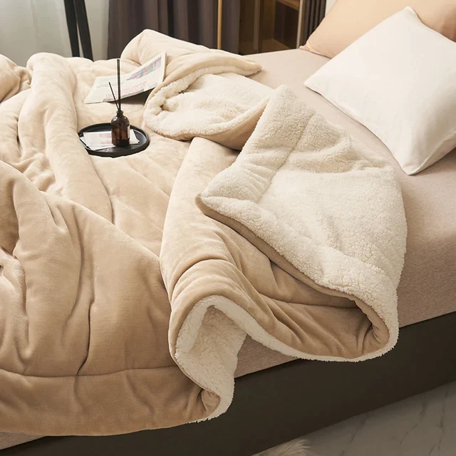 Luxueuze Flanellen Fleece Deken - Pluche, Warm en Machinewasbaar Fluffy Plaid in Meerdere Maten
