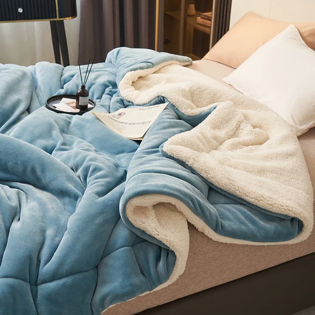 Luxueuze Flanellen Fleece Deken - Pluche, Warm en Machinewasbaar Fluffy Plaid in Meerdere Maten