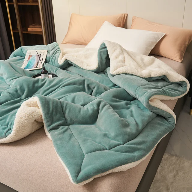 Luxueuze Flanellen Fleece Deken - Pluche, Warm en Machinewasbaar Fluffy Plaid in Meerdere Maten