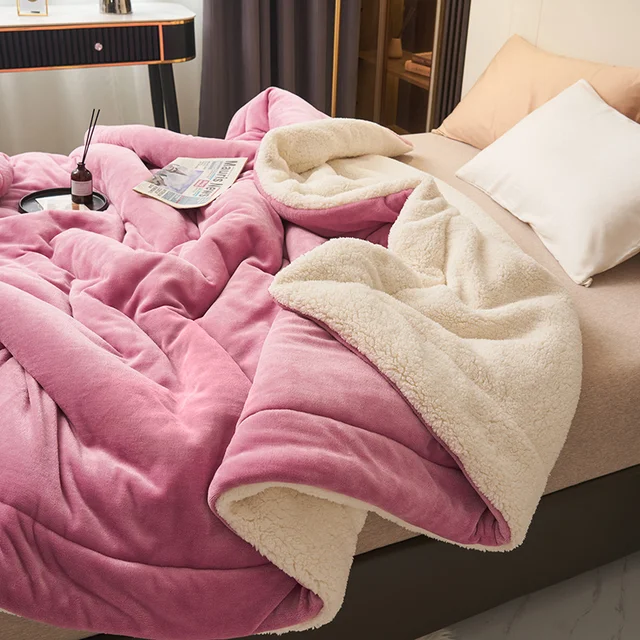 Luxueuze Flanellen Fleece Deken - Pluche, Warm en Machinewasbaar Fluffy Plaid in Meerdere Maten