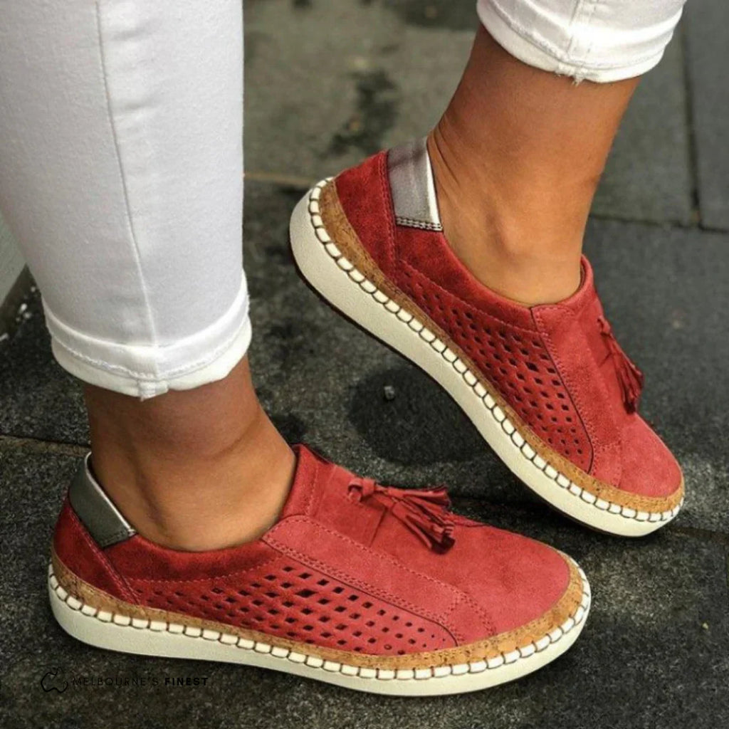 Ademend Stijlvol Comfort Schoenen voor Elke Dag