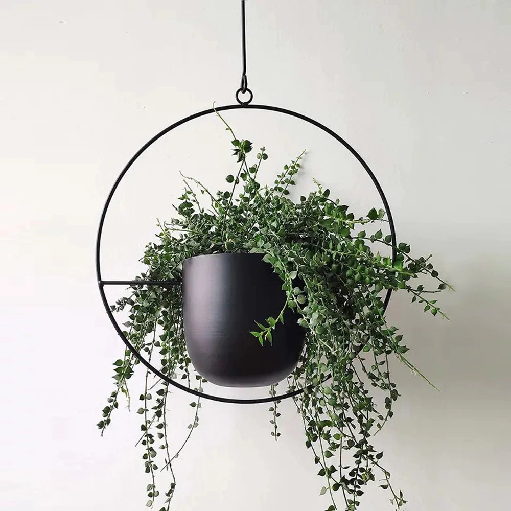 Hangende Bloempot Metalen Ketting Voor Elegante Uitstraling