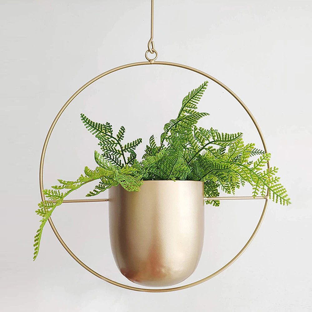 Hangende Bloempot Metalen Ketting Voor Elegante Uitstraling