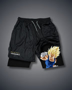 Anime Gym Performance Shorts