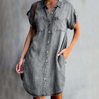 Malou - Denim Jurk 1