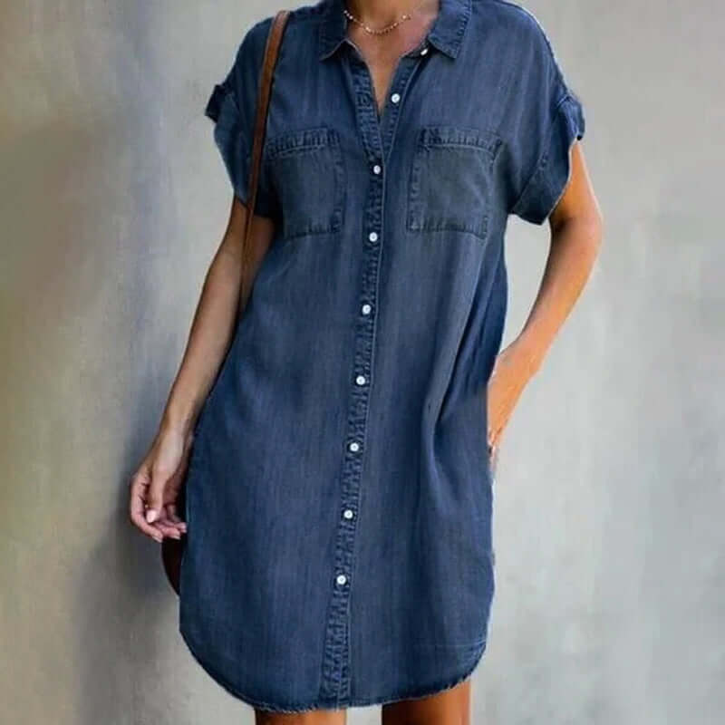 Malou - Denim Jurk 2