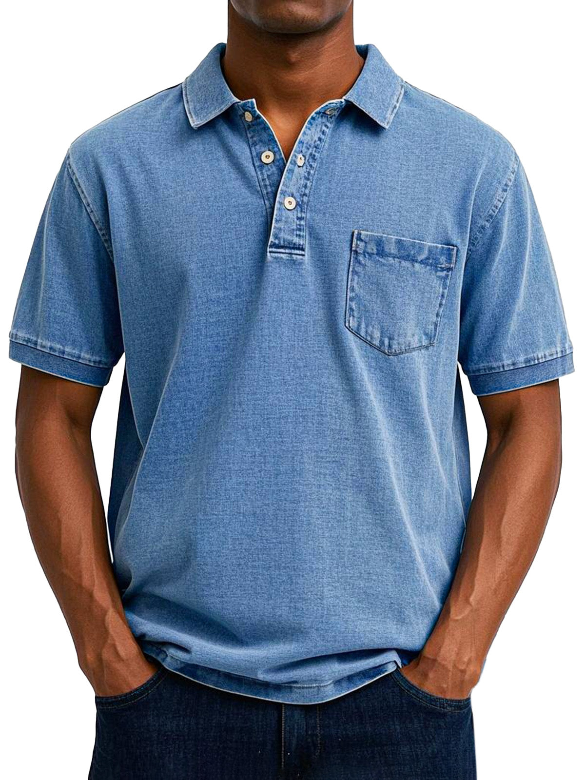 Maxime | Casual vintage poloshirt voor heren 0