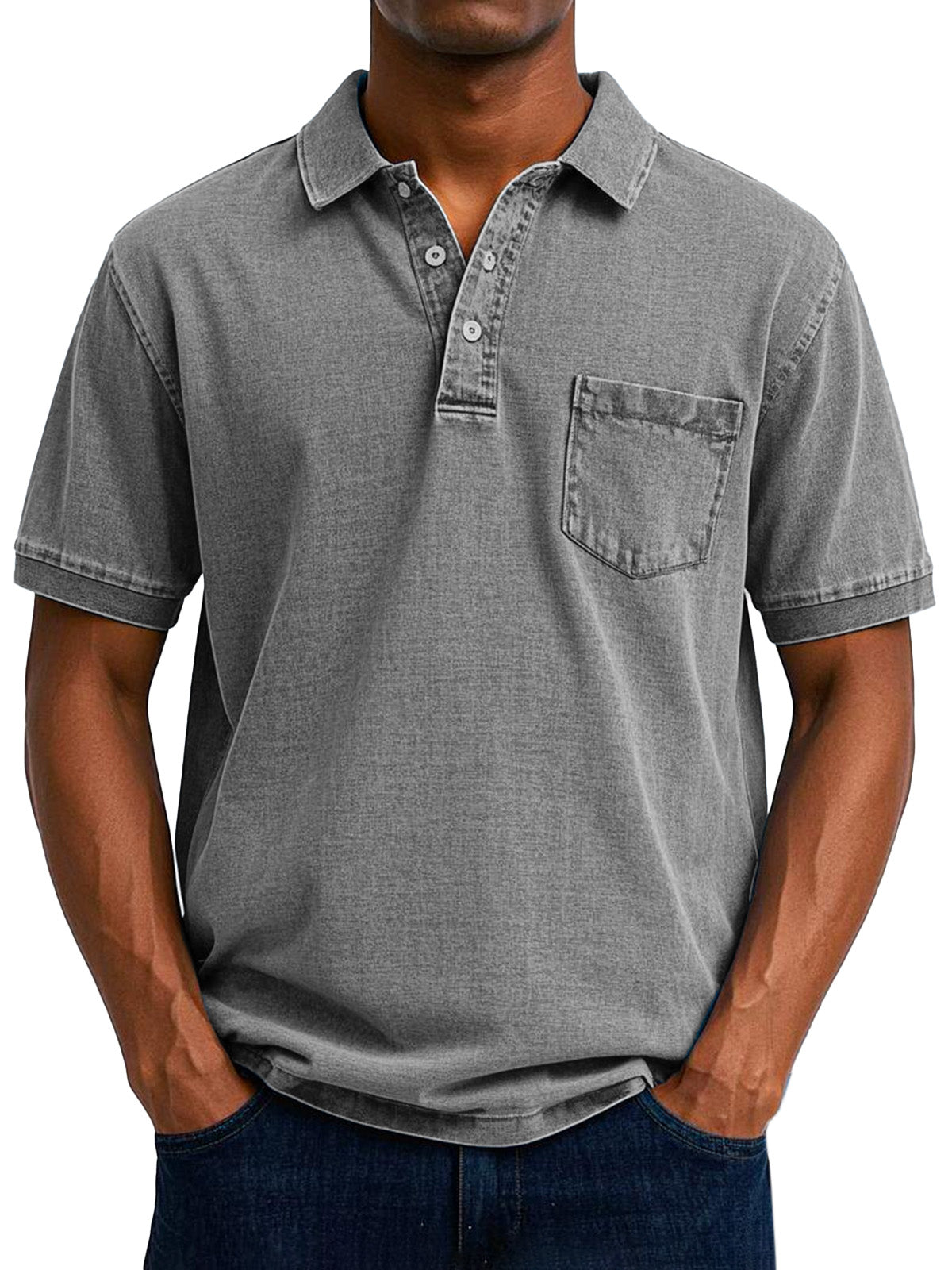 Maxime | Casual vintage poloshirt voor heren 2