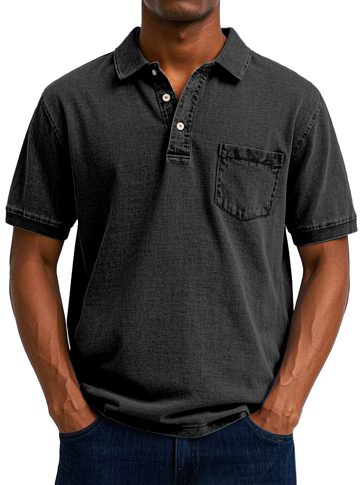 Maxime | Casual vintage poloshirt voor heren 3