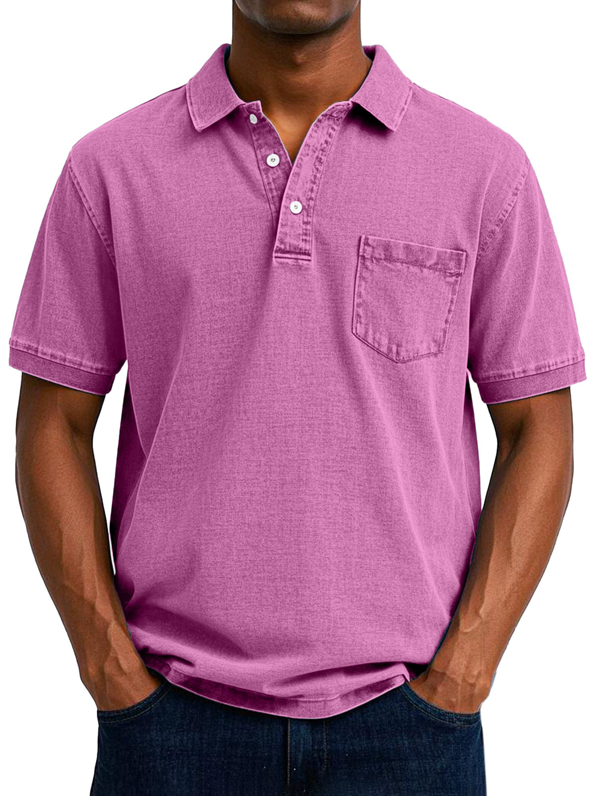 Maxime | Casual vintage poloshirt voor heren 7