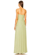 Maya - Mouwloze maxi-jurk met verlaagde taille 2