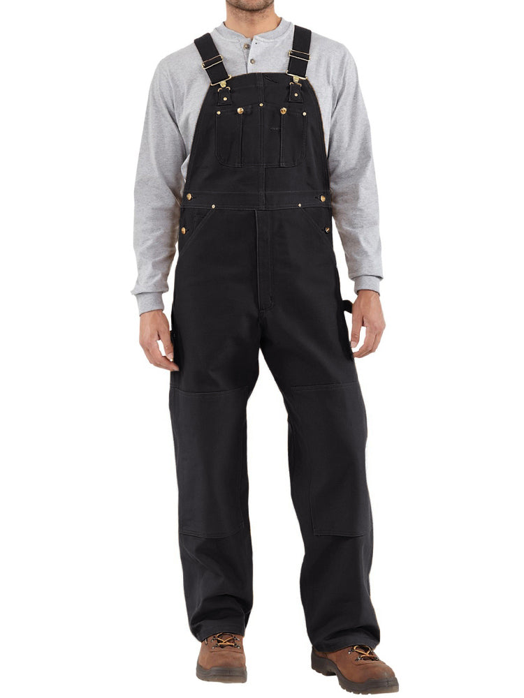Heren Duck Bib Overall Canvas Werkkleding Dungarees