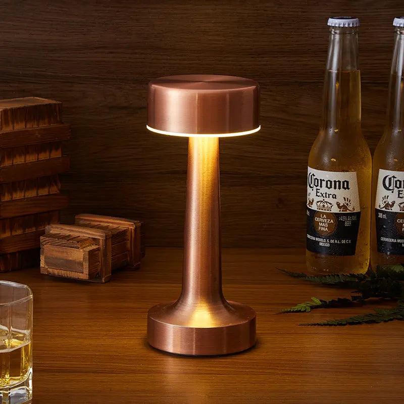 Vintora – Retro Bar Tafellamp – Stijlvolle Tafellamp met Dimfunctie