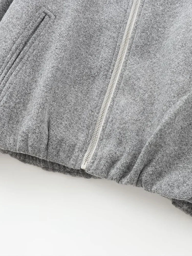 Mexi | Dames Grijze Bomberjas – Losse Fit & Comfortabel 4