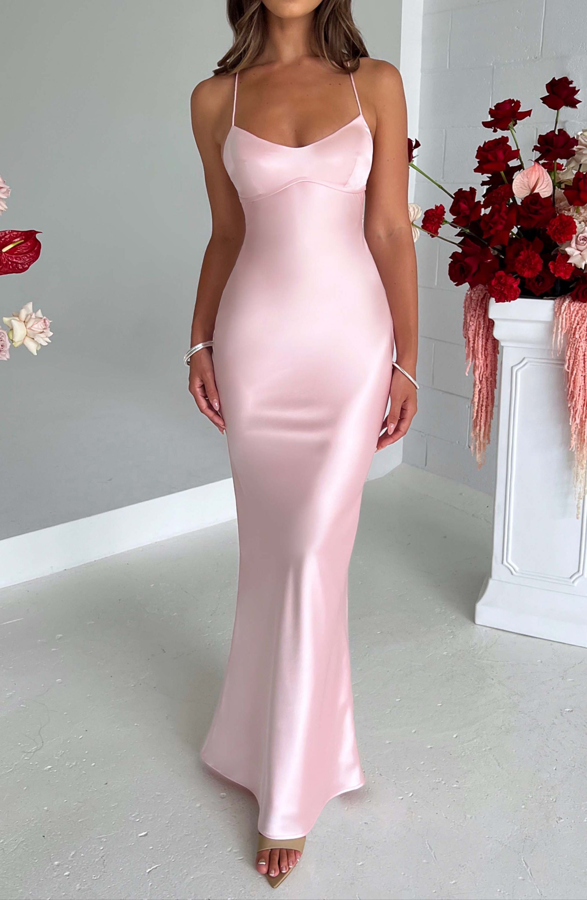 Mia Maxi-jurk - Blush 0