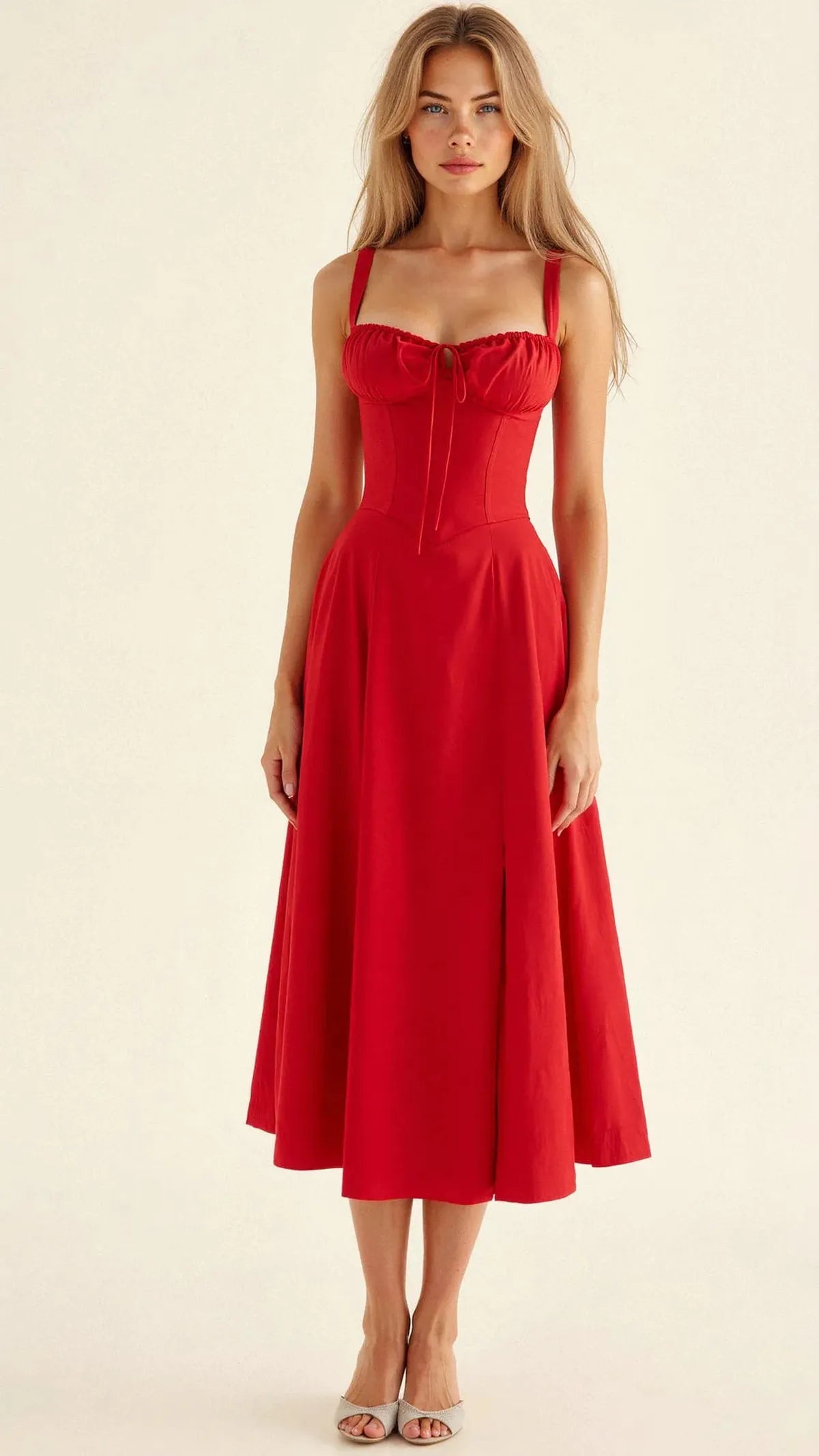 Midi-taillejurk 10