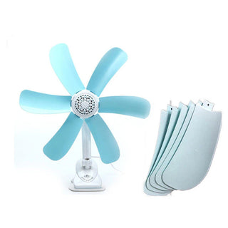 Mini Elektrische Clipventilator 220V - Compact en Stil Zwart 0
