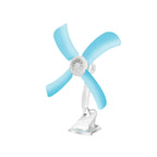 Mini Elektrische Clipventilator 220V - Compact en Stil Zwart 8