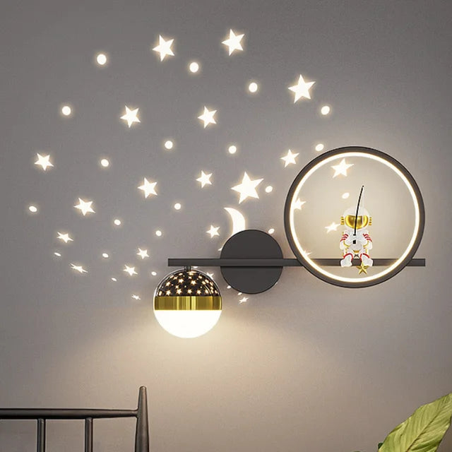 TwinkleLux - Sfeervolle Wandlamp voor de Kleintjes