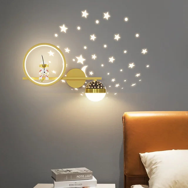 TwinkleLux - Sfeervolle Wandlamp voor de Kleintjes