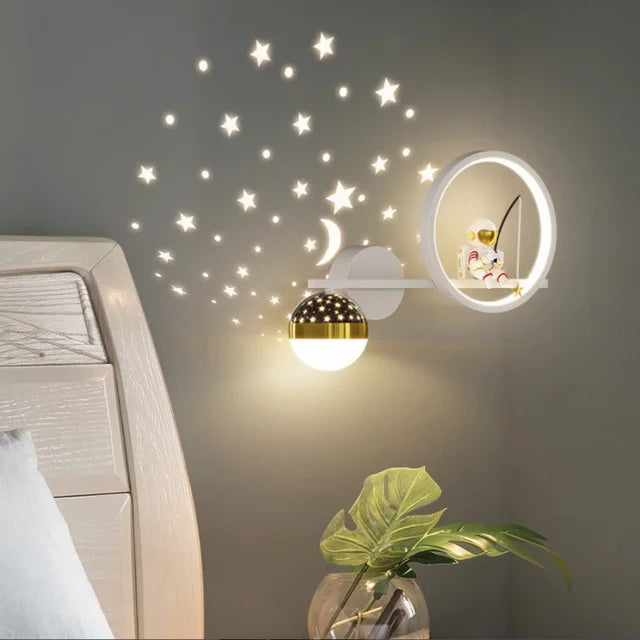 TwinkleLux - Sfeervolle Wandlamp voor de Kleintjes
