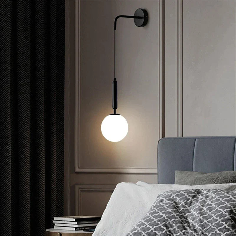 Wandlamp Glas Transparant Moderne Verlichting Sierlijk
