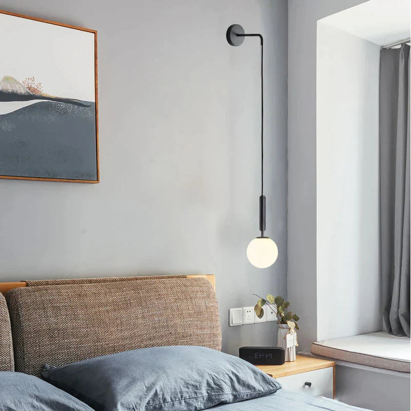 Wandlamp Glas Transparant Moderne Verlichting Sierlijk