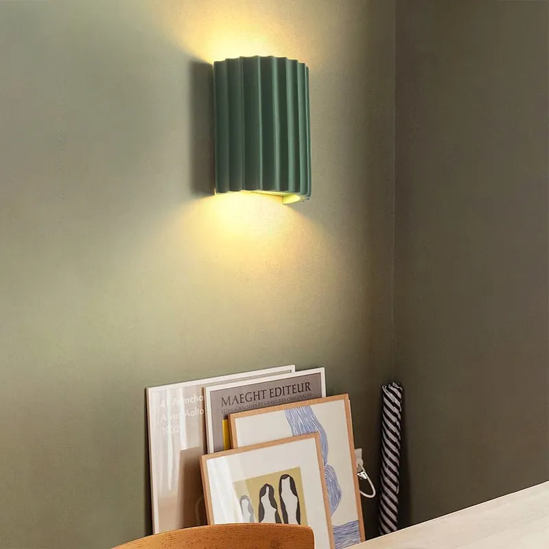 Moderne Halve-Cirkel Hars Wandlamp Voor Woonkamer met Warm Licht