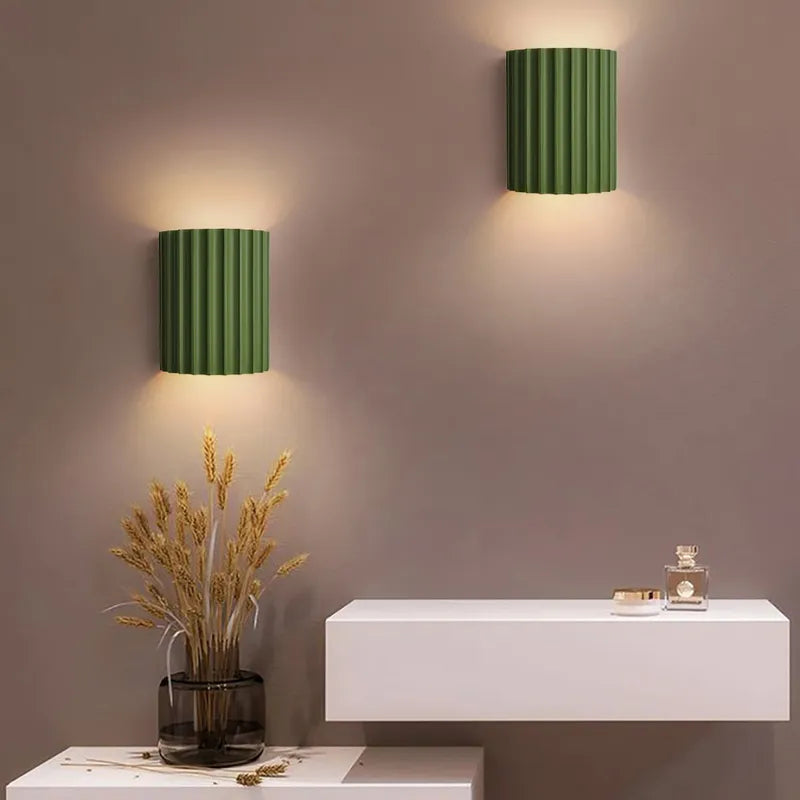 Moderne Halve-Cirkel Hars Wandlamp Voor Woonkamer met Warm Licht