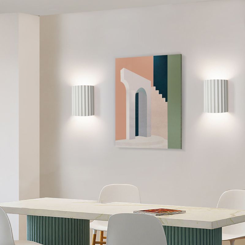 Moderne Halve-Cirkel Hars Wandlamp Voor Woonkamer met Warm Licht