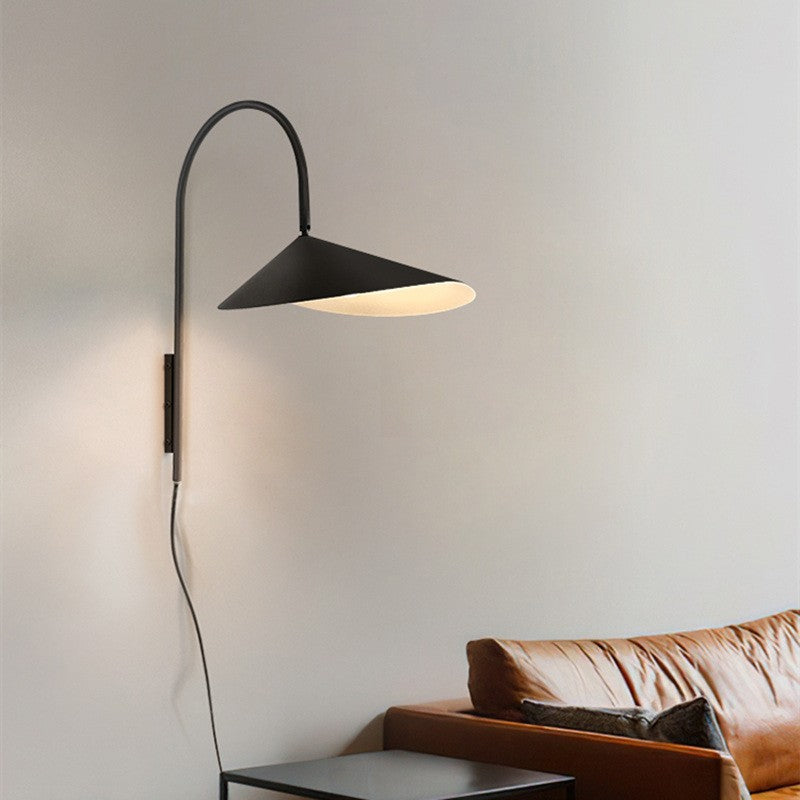 Nordic Arum Creatieve Wandlamp Met Artistiek Design Voor Woonkamer en Keuken