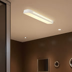 Moderne Nordic Minimalistische Lange LED Dimbare Plafondverlichting voor Woonkamer en Eetkamer