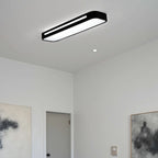 Moderne Nordic Minimalistische Lange LED Dimbare Plafondverlichting voor Woonkamer en Eetkamer
