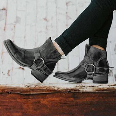 Moderne leren damesschoenen - Maxime 1