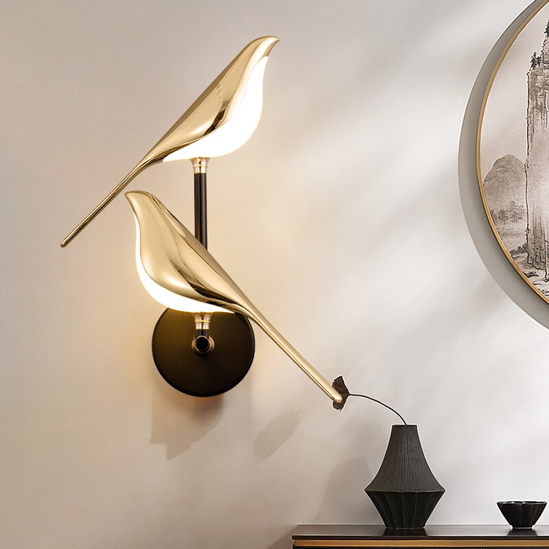 MrBird - Moderne Wandlamp in Vogelvorm-3