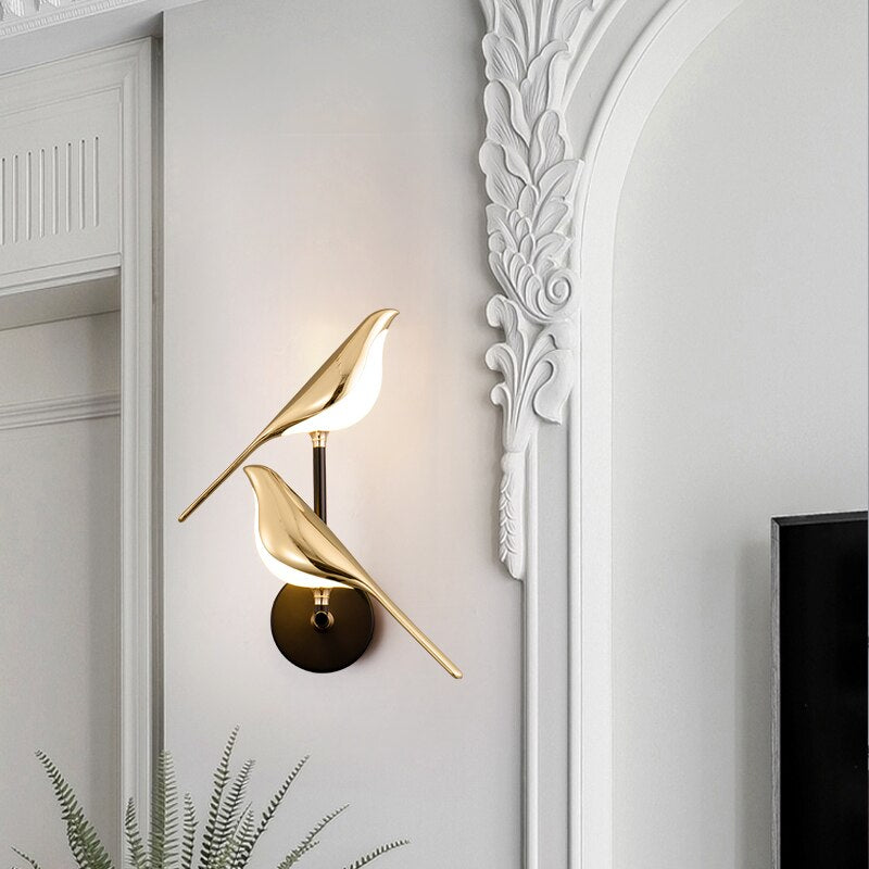 MrBird - Moderne Wandlamp in Vogelvorm-4