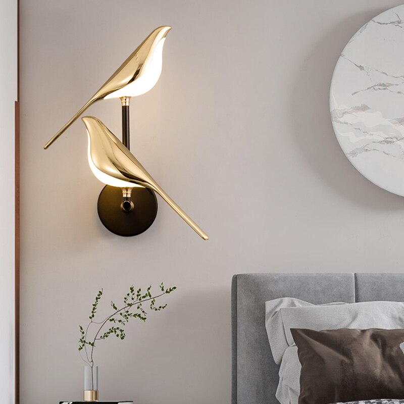 MrBird - Moderne Wandlamp in Vogelvorm-6